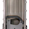 Load image into Gallery viewer, Moroso Ford 5.0 Coyote/Fox Swap (w/Rear Sump) Road Race Baffled Wet Sump 7.5qt 6-5/8in Steel Oil Pan - Back View