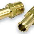 Load image into Gallery viewer, Moroso Fuel Hose Fitting - 1/2in NPT to 3/8in Hose - Brass - Single