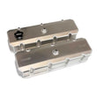 Load image into Gallery viewer, Moroso GM BBC -12AN Breather 3.875in Tall Aluminum Valve Cover - Pair