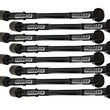 Load image into Gallery viewer, Moroso GM LS 11in Long Coil On Plug 90 Deg Plug Sleeved Ultra Spark Plug Wire Set - Black - Main Product View