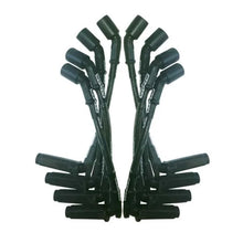 Load image into Gallery viewer, Moroso GM LS 11in Long Coil On Plug 90 Deg Plug Sleeved Ultra Spark Plug Wire Set - Black - Side View