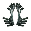 Load image into Gallery viewer, Moroso GM LS 9.75in Long Coil On Plug 90 Deg Sleeved Ultra Spark Plug Wire Set - Black - Main Product View