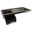 Load image into Gallery viewer, Moroso GM LS Swap (w/Front Sump/Remote Oil Filter Adapter) Wet Sump 6.5qt 6in Steel Oil Pan - Black