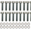 Load image into Gallery viewer, Moroso GM LT Valve Cover Stud Kit - Billet - 20 Pack