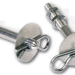 Load image into Gallery viewer, Moroso Hood Pin Set - 3/8in - Aluminum - 2 Pack