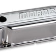 Load image into Gallery viewer, Moroso Mopar 361-440 Valve Cover - w/Baffles - Stamped Steel Chrome Plated - Pair