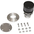 Load image into Gallery viewer, Moroso Non-Weld Valve Cover Breather Kit - Black Finish