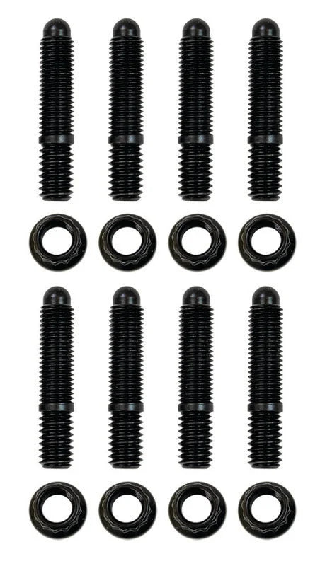 Moroso Pontiac Valve Cover Stud Kit w/ Bullet Nose Studs/12 Pt Nuts