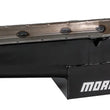 Load image into Gallery viewer, Moroso Pre-80 Chevrolet SBC (w/Driver Side Dipstick) Wet Sump 7qt 7.5in Steel Oil Pan - Black - Side View