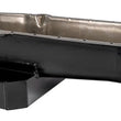 Load image into Gallery viewer, Moroso Pre-80 Chevrolet SBC (w/Driver Side Dipstick) Wet Sump 7qt 7.5in Steel Oil Pan - Black - Installation View