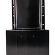 Load image into Gallery viewer, Moroso Pre-80 Chevrolet Small Block (w/Driver Side Dipstick) Wet Sump 7qt 8.25in Steel Oil Pan -Blk - Back View