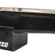 Load image into Gallery viewer, Moroso Pre-80 Chevrolet Small Block (w/Driver Side Dipstick) Wet Sump 7qt 9.5in Steel Oil Pan - Blk - Side View