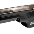 Load image into Gallery viewer, Moroso Pre-85 Chevrolet Small Block (w/Driver Side Dipstick) Wet Sump 6qt 8.25in Steel Oil Pan - Blk - Installation View