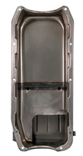 Load image into Gallery viewer, Moroso Pre-85 Chevrolet Small Block (w/Driver Side Dipstick) Wet Sump 7qt 8.25in Steel Oil Pan - Blk - Main Product View
