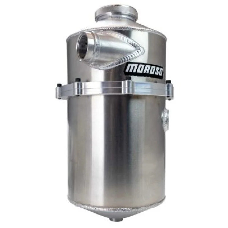 Moroso Pro-Mod 2 Pc 60/40 Split 16.5in Tall 8in Dia 7.5qt Dry Sump Tank
