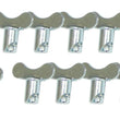 Load image into Gallery viewer, Moroso Quick Fastener - Butterfly Head - 5/16in x .400in - Steel - 10 Pack