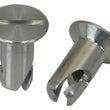 Load image into Gallery viewer, Moroso Quick Fastener - Flush Head - 5/16in x .550in - Aluminum - 10 Pack