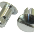 Load image into Gallery viewer, Moroso Quick Fastener - Oval Head - 5/16in x .400in - Aluminum - 10 Pack