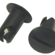 Load image into Gallery viewer, Moroso Quick Fastener - Oval Head - 5/16in x .450in - Aluminum - Black - 10 Pack