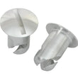 Load image into Gallery viewer, Moroso Quick Fastener - Oval Head - 7/16in x .400in - Aluminum - 10 Pack