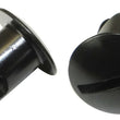 Load image into Gallery viewer, Moroso Quick Fastener - Oval Head - 7/16in x .450in - Steel - Black - 10 Pack