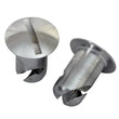 Load image into Gallery viewer, Moroso Quick Fastener - Oval Head - 7/16in x .500in - Aluminum - 10 Pack