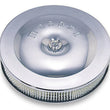 Load image into Gallery viewer, Moroso Race/Street Air Cleaner - 11-1/2in x 2-3/8in Filter - Steel - Chrome Plated