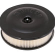 Load image into Gallery viewer, Moroso Race/Street Air Cleaner - 8-1/2in x 2-3/8in Filter - Aluminum - Black Powder Coat