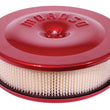 Load image into Gallery viewer, Moroso Race/Street Air Cleaner - 8-1/2in x 2-3/8in Filter - Aluminum - Red Powder Coat