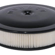 Load image into Gallery viewer, Moroso Racing Air Cleaner - 14in x 3in Filter - Aluminum - Black Powder Coat
