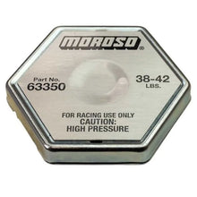 Load image into Gallery viewer, Moroso Racing Radiator Cap - 38-42 PSI