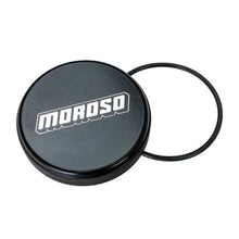 Load image into Gallery viewer, Moroso Replacement Cap Dry Sump Tank - Black w/Logo
