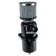 Load image into Gallery viewer, Moroso Single Inlet -12AN Billet Breather Tank Catch Can - Black