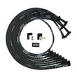 Load image into Gallery viewer, Moroso Small Block Chevy Under Header HEI 90 Sleeved Degree Mag Tune Ignition Wire Set - Black