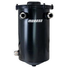 Load image into Gallery viewer, Moroso Split Top 16in Tall 8in Diameter MMPS 7.5qt Dry Sump Tank - Black