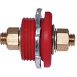 Load image into Gallery viewer, Moroso Thru-Panel Connector - Red - Single