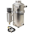 Load image into Gallery viewer, Moroso Universal 16.5in Tall 60/40 Split Dual Inlet 2 Piece Dry Sump Tank