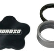 Load image into Gallery viewer, Moroso Universal Filler Cap Kit - 1-3/8-12 - Aluminum Bung - Black Anodized