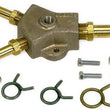 Load image into Gallery viewer, Moroso Universal Fuel Block Kit - 1/2in Hose Inlet w/Two 1/2in Hose Outlets