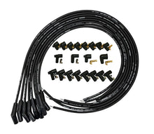 Load image into Gallery viewer, Moroso Universal Ignition Wire Set - Ultra 40 - Unsleeved - 135 Degree - Black - Side View