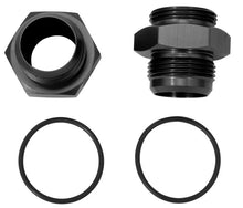 Load image into Gallery viewer, Moroso Vacuum Pump Fitting 16An to -16An w/O-Ring - Aluminum - 2 Pack