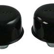 Load image into Gallery viewer, Moroso Valve Cover Breather - 1.22in Diameter - One Piece Push-In Type - Black Powder Coat