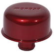 Load image into Gallery viewer, Moroso Valve Cover Breather - 1.22in Diameter - One Piece Push-In Type - Red Powder Coat