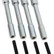 Load image into Gallery viewer, Moroso Valve Cover Hex Head Nuts - 1/2in Head - 3-7/8in - Steel - Chrome Plated - Set of 4