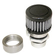 Load image into Gallery viewer, Moroso Weld-On Valve Cover Breather Kit - Steel Valve Covers - Black Finish