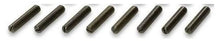 Load image into Gallery viewer, Moroso Wing Nut Stud - 1/4in-20 x 1-3/8in - 8 Pack