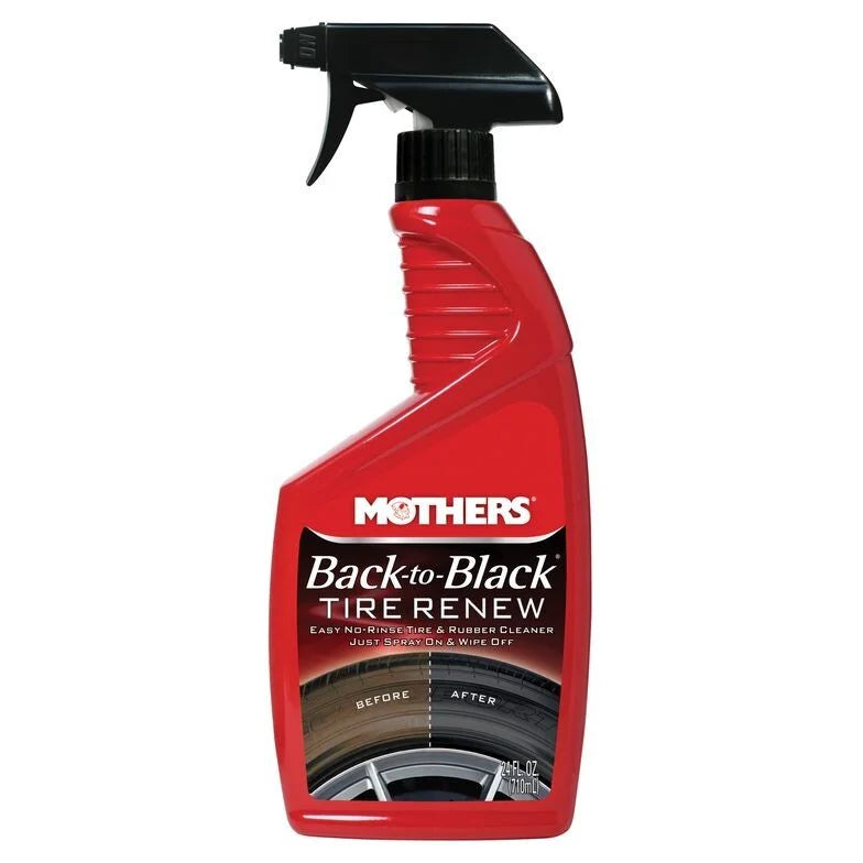 Mothers Back to Black Tire Renew 24oz. 09324 - Side View