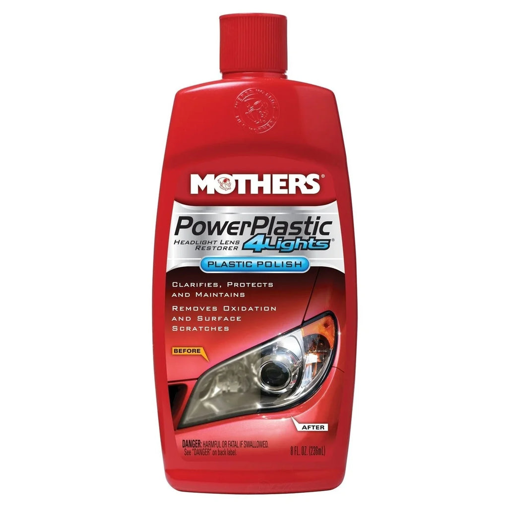 Mothers Power Plastic Cleaner/ Polish 8oz 08808