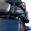 Load image into Gallery viewer, Motherwell 2-Up Luggage Rack - Detachable - Gloss Black MWL-457A-GB - Detail View