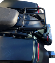 Load image into Gallery viewer, Motherwell 2-Up Luggage Rack - Detachable - Gloss Black MWL-457A-GB - Detail View